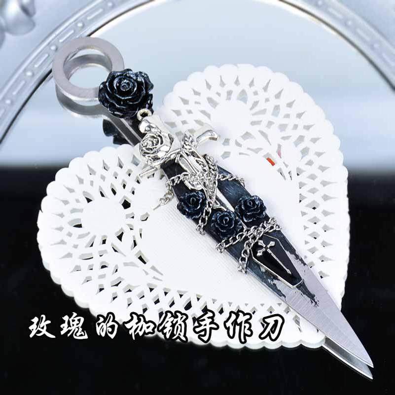 高颜值手作刀苦无手作刀中国风成品开箱器拍摄收藏道具朋友送礼物图片
