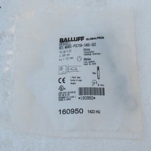PSC15B 全新巴鲁夫BALLUFF传感器 BES M08EE 003现货BES00CJ S49G