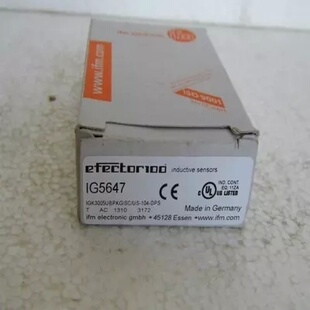 原装正品全新德国易福门IFM传感器 IG5647 现货IG5647