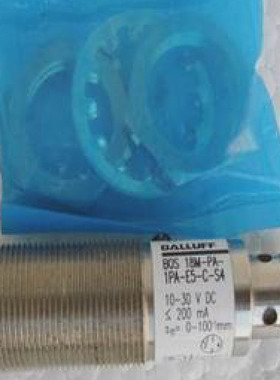 原装BALLUFF巴鲁夫传感器BOS 18M-PA-1PA-E5-C-S4接近开关