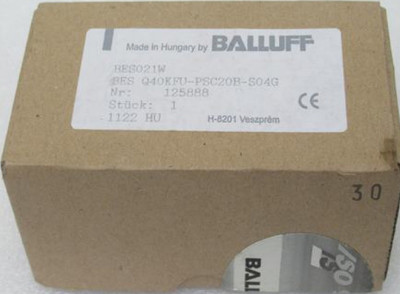 原装BALLUFF巴鲁夫传感器BES Q40KFU-PSC20B-S04G BES021W