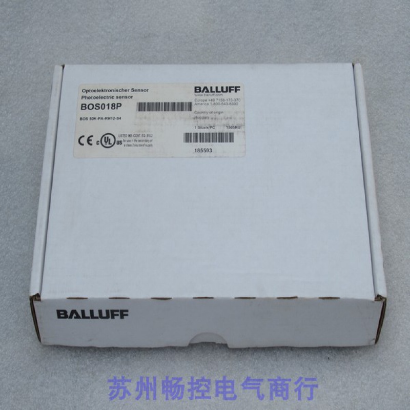 原装BALLUFF巴鲁夫传感器BOS 50K-PA-RH12-S4 BOS018P接近开关