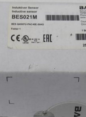 原装BALLUFF巴鲁夫传感器BES Q40KFU-PAC40E-S04G BES021M