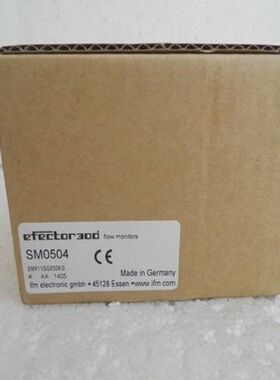 原装正品全新德国易福门IFM压力开关 SM0504 现货