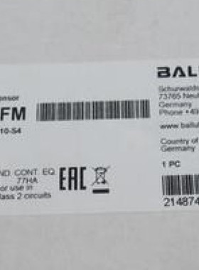 原装BALLUFF巴鲁夫传感器BOS 23K-PA-RD10-S4 BOS01FM接近开关