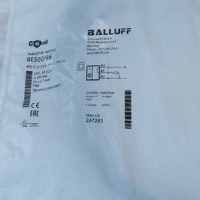原装BALLUFF巴鲁夫传感器BES 516-324-E4-C-PU-05 BES00N6