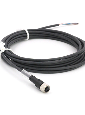 现货Sick 西克 DOL-1204-G05MC传感器连接线缆插头M12 4芯 5米