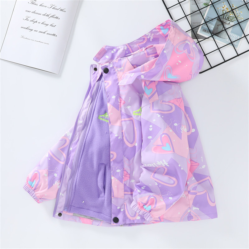 儿童装女童秋装冬外套加厚春秋装女孩洋气可拆卸三合一冲锋衣风衣,童装/婴儿装/亲子装,普通外套,淘宝优惠券,粉丝福利购,淘宝优惠卷