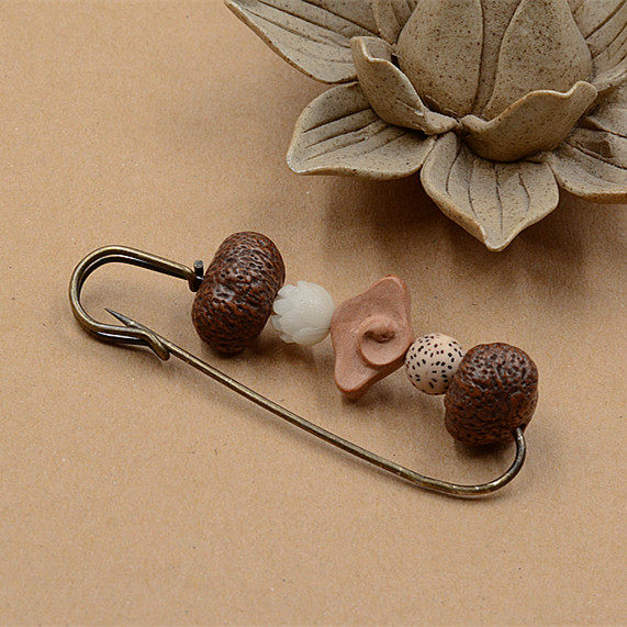 Broche femme en Matériau mixte - Ref 1172340 Image 1