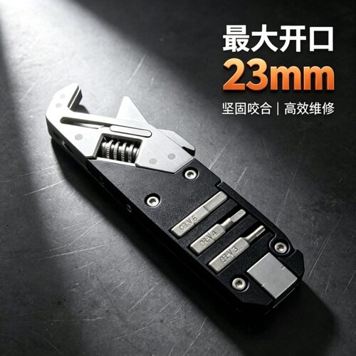 多功能组合工具23mm开口活动扳手