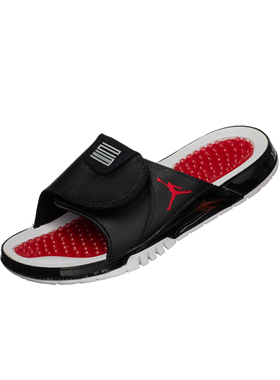 JORDAN HYDRO 11 BRED 舒适轻盈防滑运动拖鞋 FN2452-006