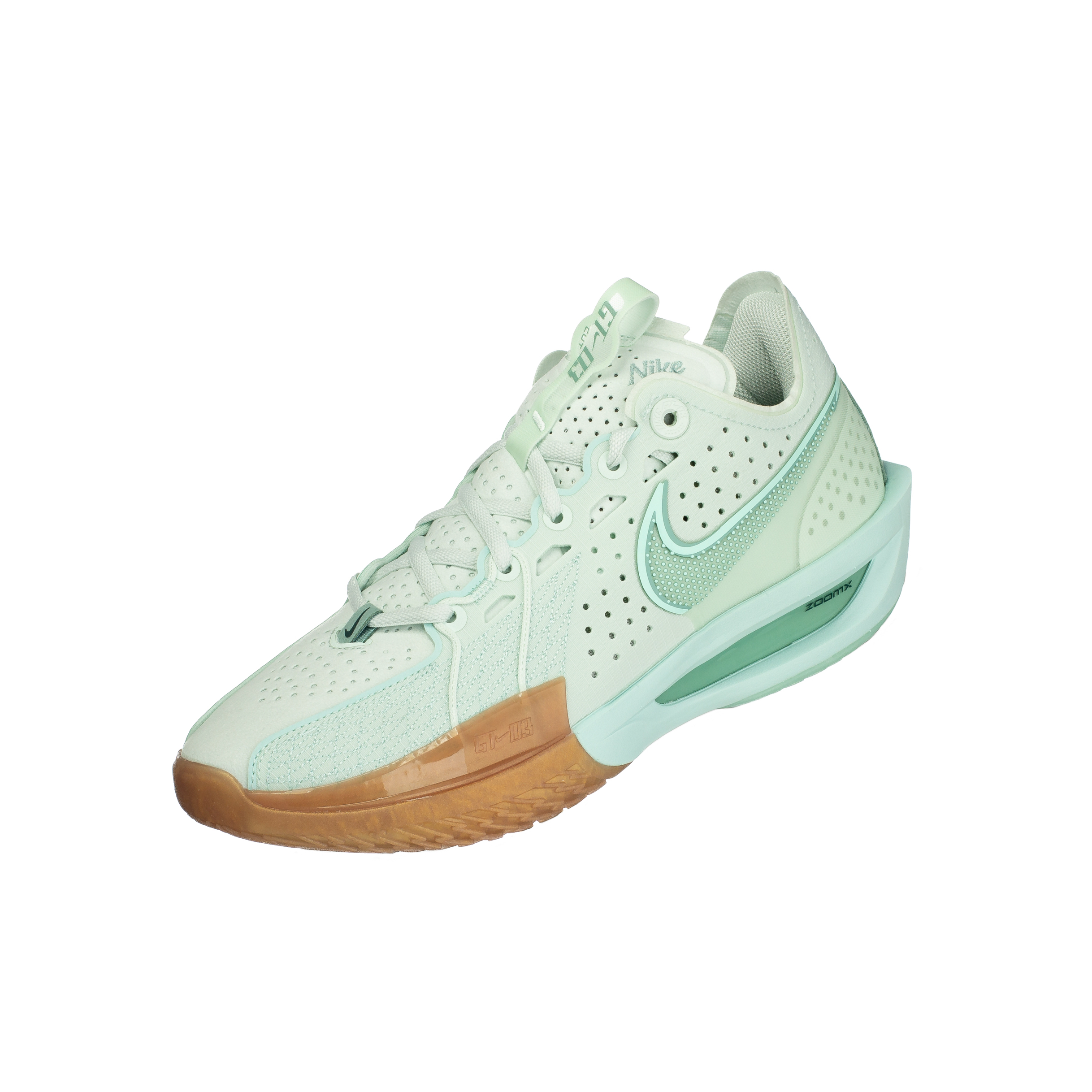 NIKE ZOOM G.T.CUT 3 EP 低帮篮球鞋薄荷绿 DV2918-300