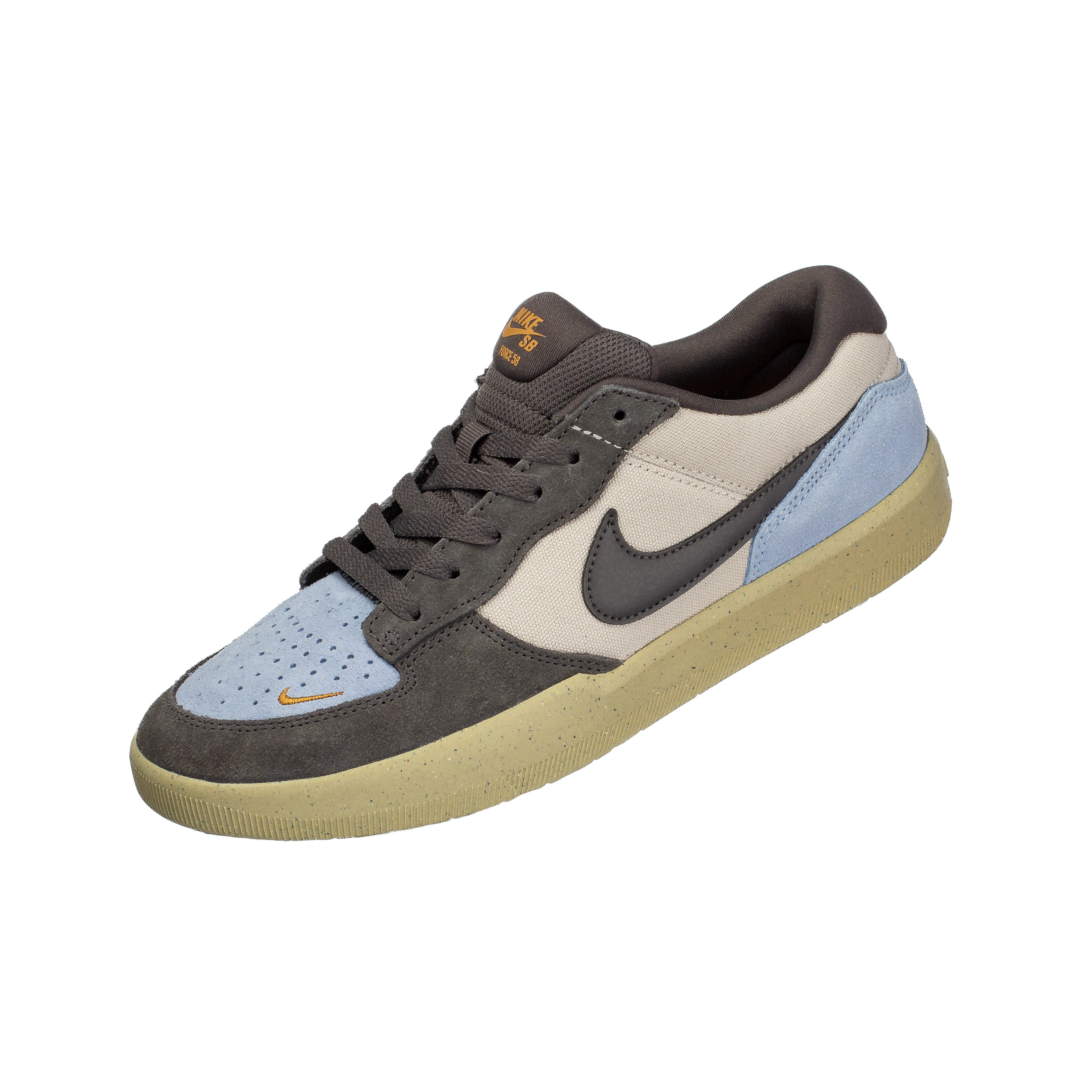 NIKE SB FORCE 58 舒适百搭低帮板鞋男女同款蓝棕色 DV5477-102,运动鞋new,板鞋,淘宝优惠券,粉丝福利购,淘宝优惠卷