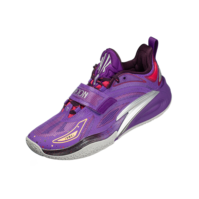 ANTA KAI 1 欧文1代专业实战减震低帮篮球鞋紫银红 112521113S-3