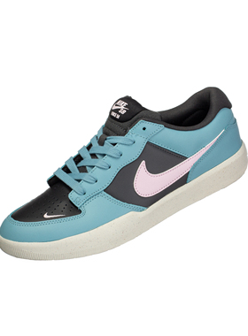 NIKE SB FORCE 58 舒适百搭低帮板鞋男女同款蓝粉色 DV5476-400