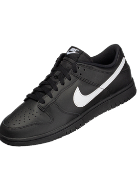 NIKE DUNK LOW 舒适百搭复古低帮生活休闲鞋黑色 IO7606-010