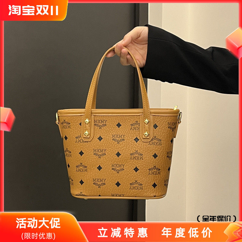 老花包印花中名媛高级托特包