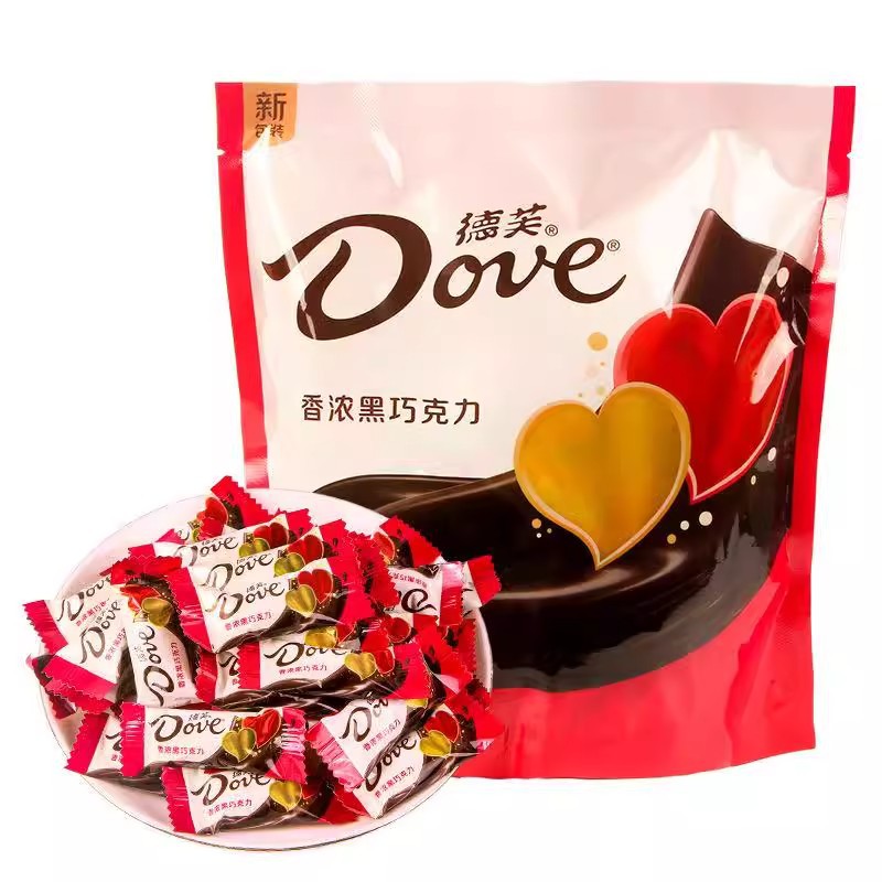德芙香浓黑巧克力4.5g