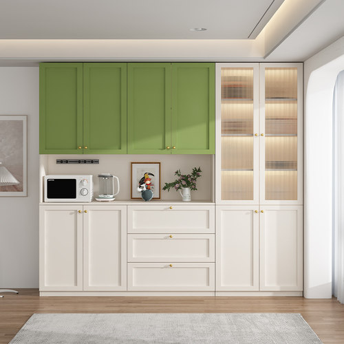 HALO法式实木奶油风餐边柜