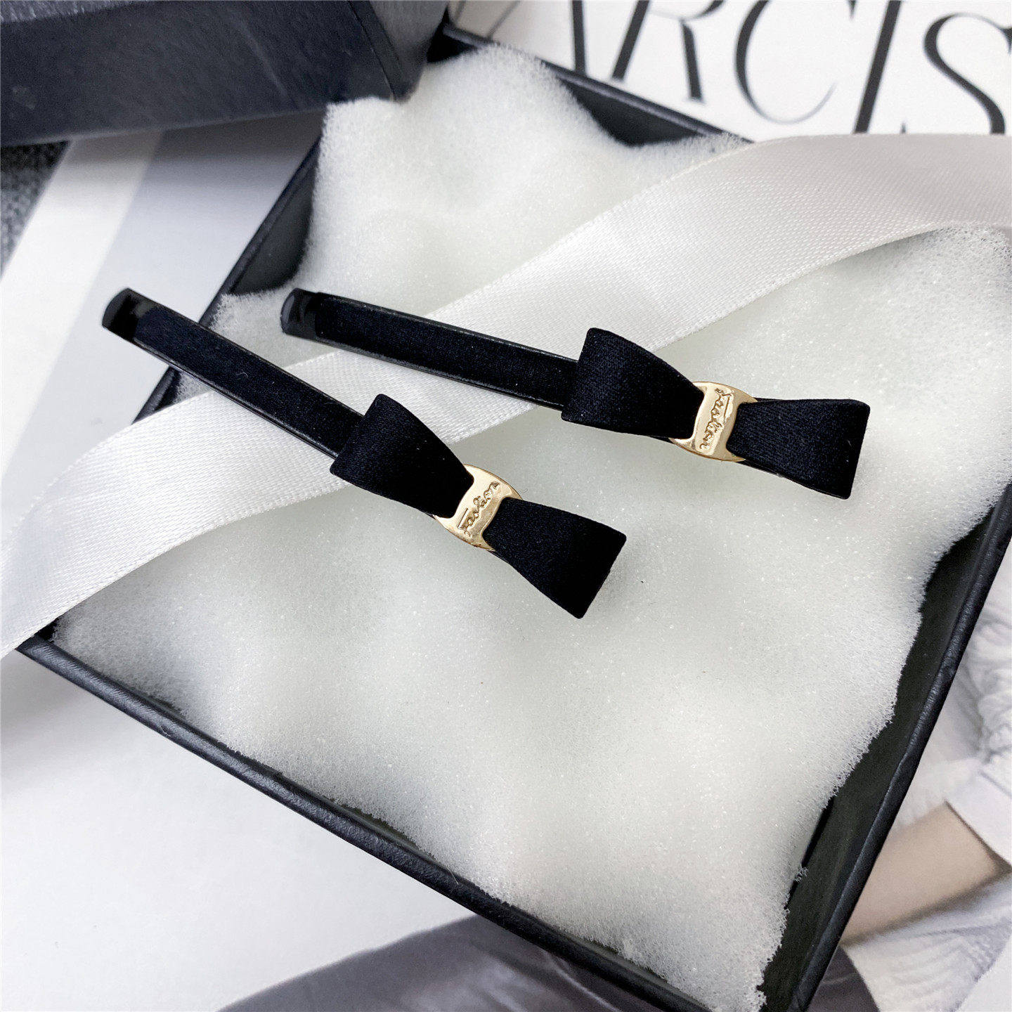 边夹刘海夹韩国复古简约黑色条纹布蝴蝶结发夹一字夹碎发夹子头饰,饰品/流行首饰/时尚饰品新,发饰,淘宝优惠券,粉丝福利购,淘宝优惠卷