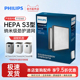 飞利浦空气净化器过滤网滤芯FY5160两片装 用于AC5660AC5655AC5656