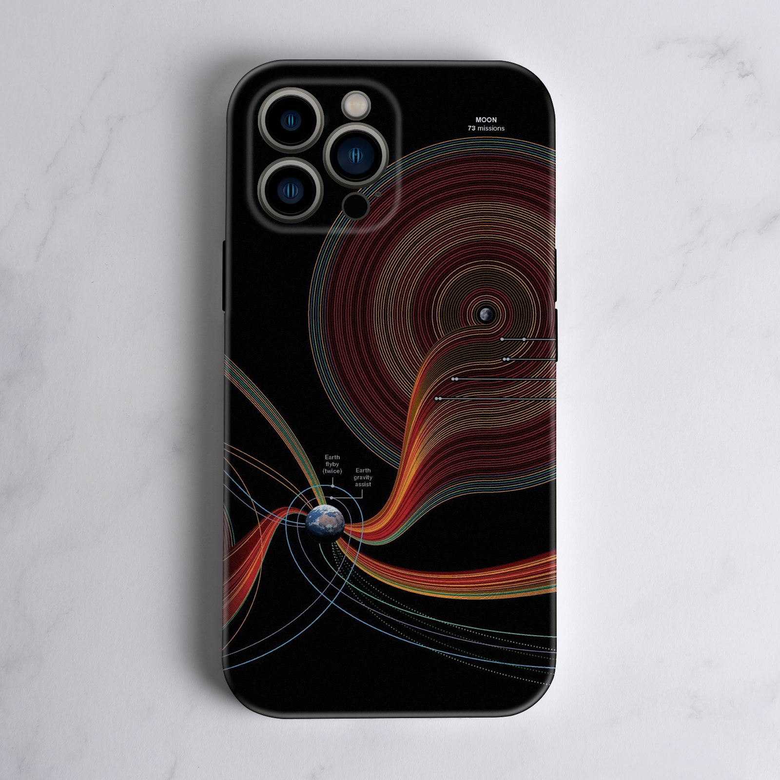 {地球&月亮}情侣手机壳苹果小米