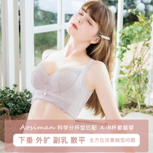 傲思曼调整型内衣女聚拢小胸显大收副乳文胸上托矫正下垂外扩加厚
