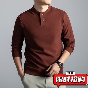 打ER75 保暖男士 10A抗菌含绵羊毛桑蚕丝加厚卫衣男2025秋冬季 新款