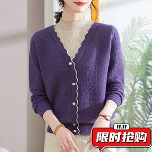 秋冬内搭加绒针ER10 中老年女装 2025款 妈妈本命年毛衣半高领打底衫