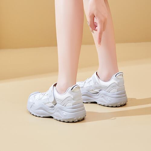 网红老爹鞋女ins潮2026夏季新款韩版时尚潮流厚底运动单鞋C-66