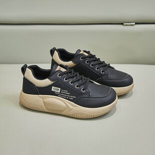 爆款厚底小白鞋女增高轻便小个子软底内增高2026春季新款韩版ins