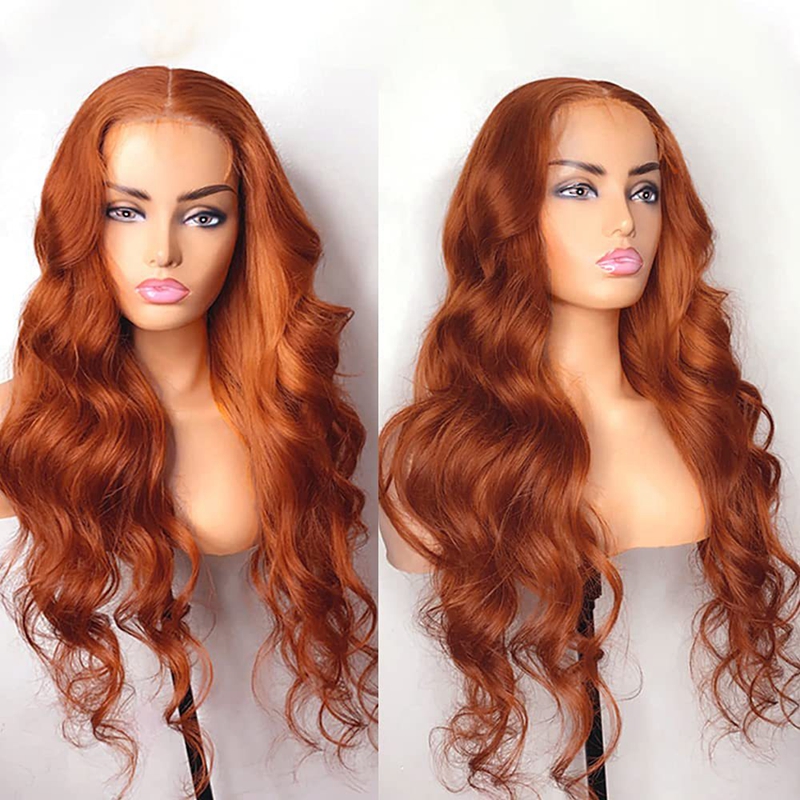 Water wave long curly wigs women Cos