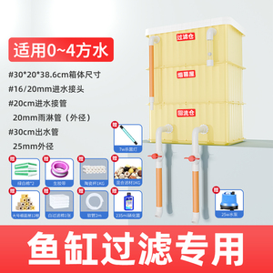 鱼缸过滤器净水循环三合一