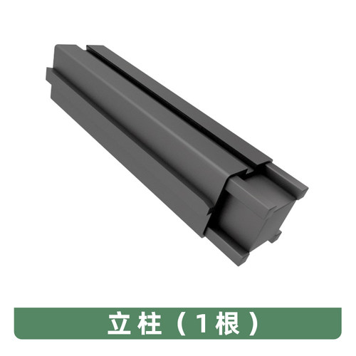 新款北欧风塑料种植箱花盆灰色