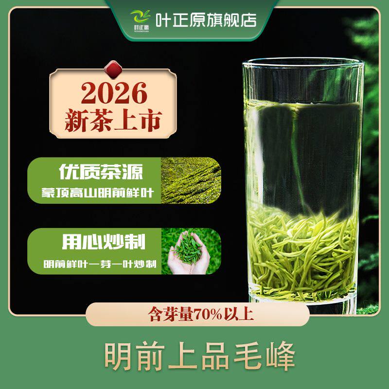 2026新茶蒙顶山早春明前毛峰250克 蒙顶毛峰