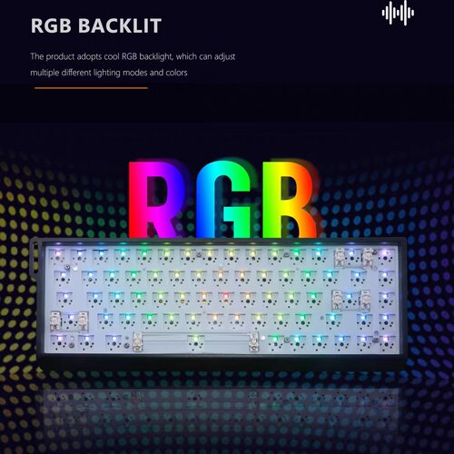 佐亚GMK68蓝牙RGB热插拔键盘