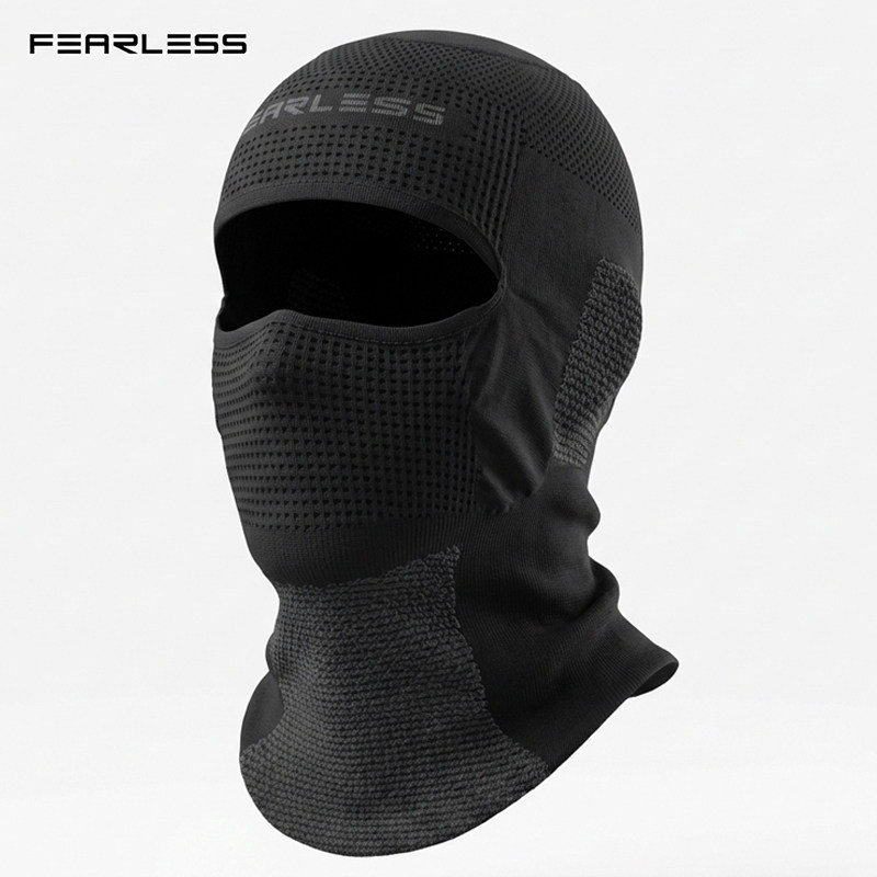 FEARLESS摩托车头盔内头套内胆帽内衬冬季透气保暖骑行面罩护脸