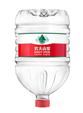 农夫山泉桶装饮用水12.9L2桶上楼
