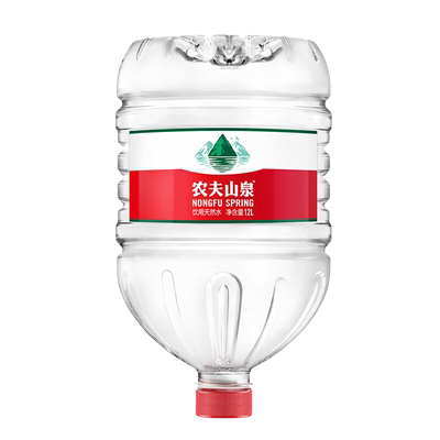 农夫山泉桶装饮用水12.9L2桶上楼