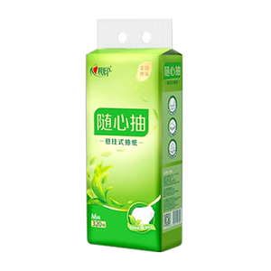 心相印320抽4层菊形压花抽纸