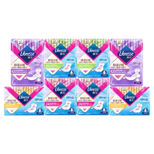 薇尔纯卫生巾102片+得宝抽纸2提