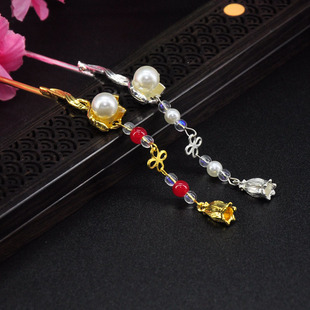 Z040古风发簪简约簪子发钗古装 汉服日常配饰盘发旗袍发饰百褡头饰