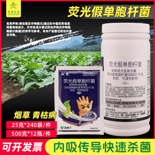 烟草溃疡病杀菌剂荧光假单胞杆菌