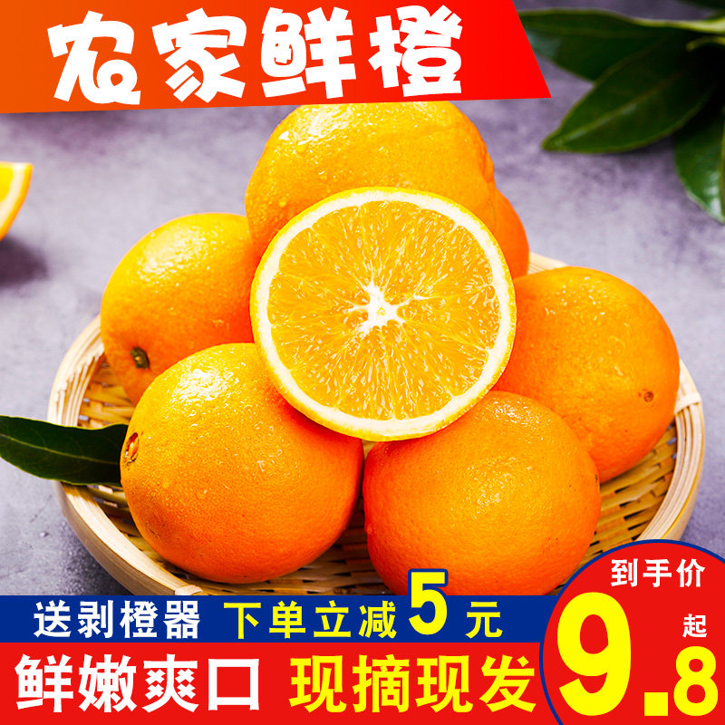 爆汁夏橙新鮮橙子9斤裝當季水果整箱臍橙現摘孕婦手剝贛南包郵10在類目 水產肉類/新鮮蔬果/熟食, 新鮮水果, 橙中 - 來自Buy2taobao.com提供專業的淘寶代購服務