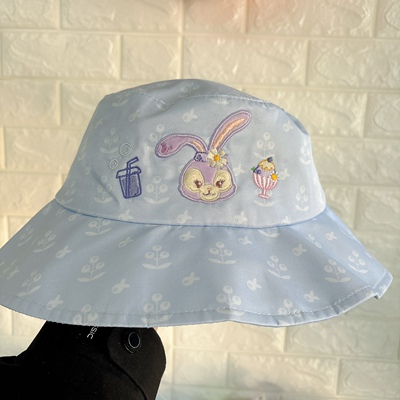 夏日成人七宝兔子卡通渔夫帽
