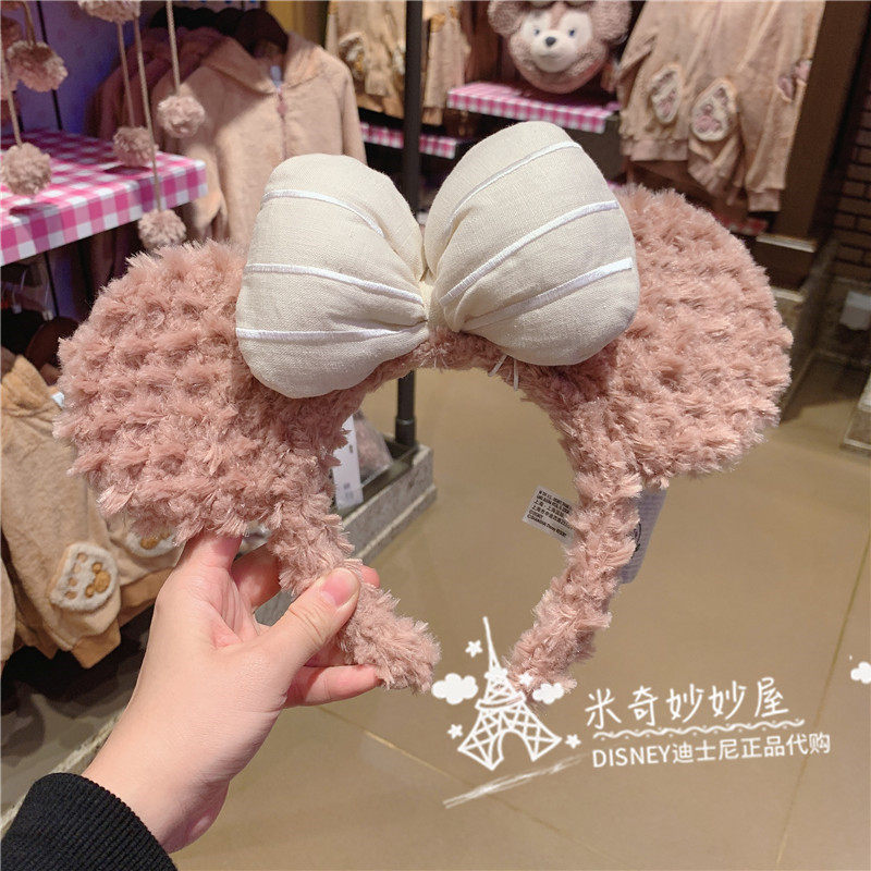上海迪士尼国内代购雪莉玫发箍头箍可爱超萌聚水装饰拍照网红
