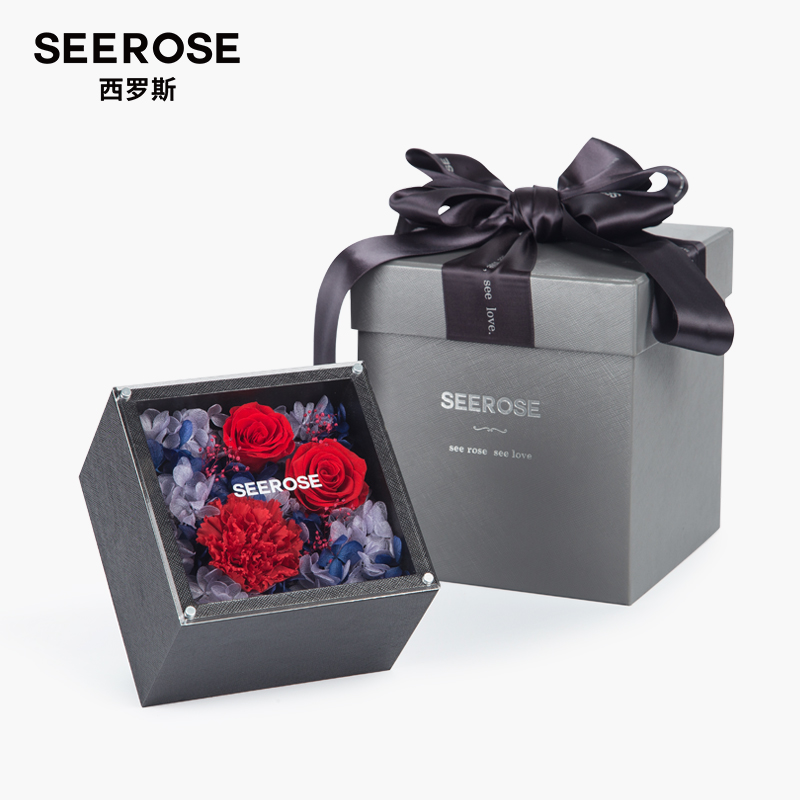 SEEROSE进口永生花送长辈妈妈