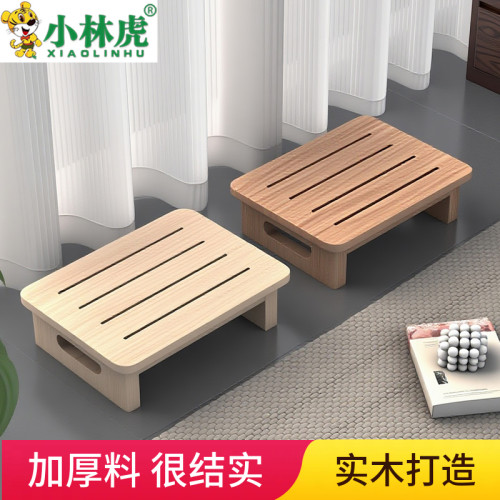 小林虎实木小矮凳沙发脚踏凳