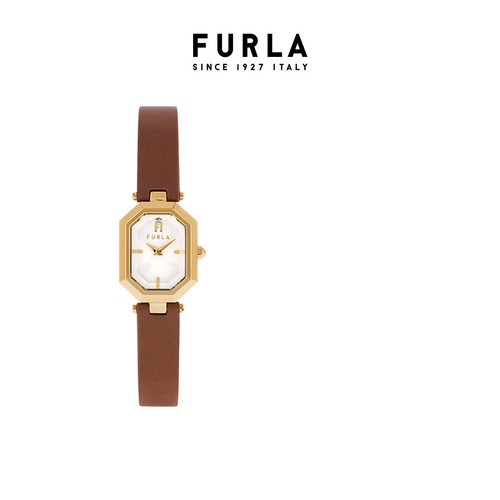 FURLA八角形精钢表壳石英女表
