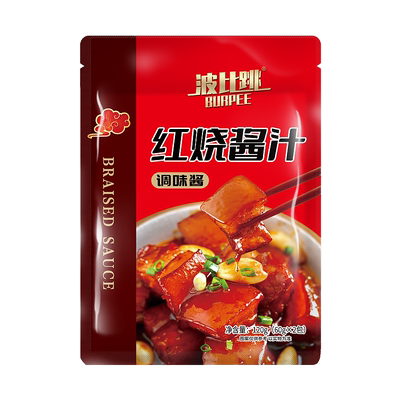 波比跳红烧料酱汁120g家用正宗